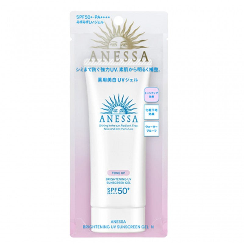 Shiseido Anessa Tone Up Brightening UV Sunscreen Gel 90g
