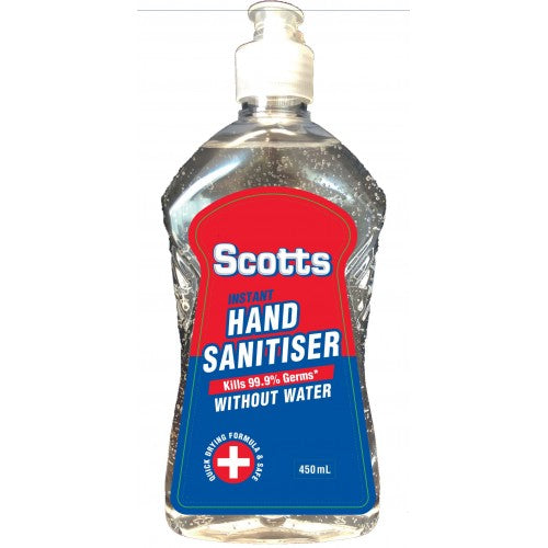 Scotts Instant Hand Sanitiser 450 ml