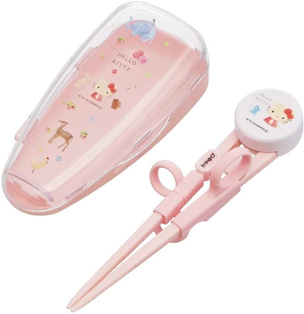 SKATER Hello Kitty Learning Chopstick w/Case
