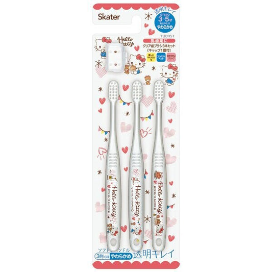 SKATER Hello Kitty Toothbrush for Kid for 3-5years old