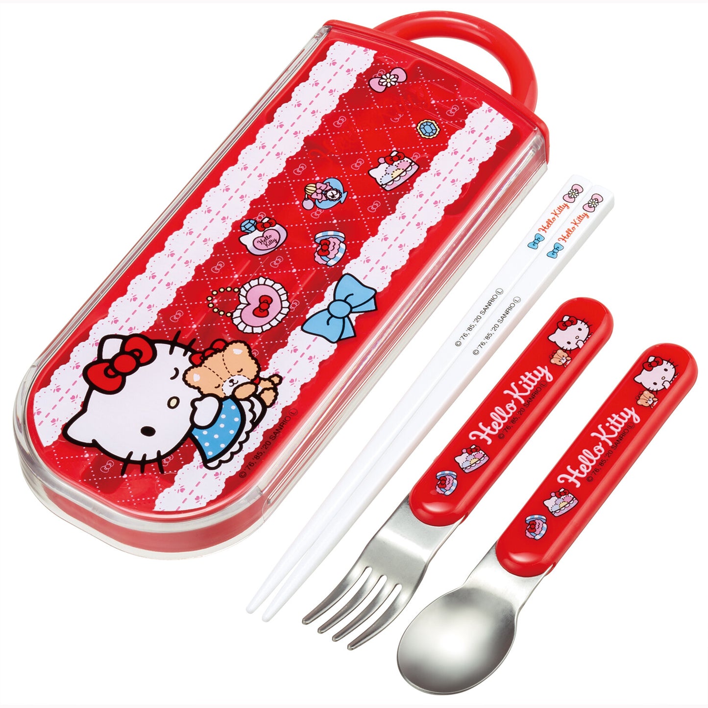 SKATER Hello Kitty Children Cutlery Set