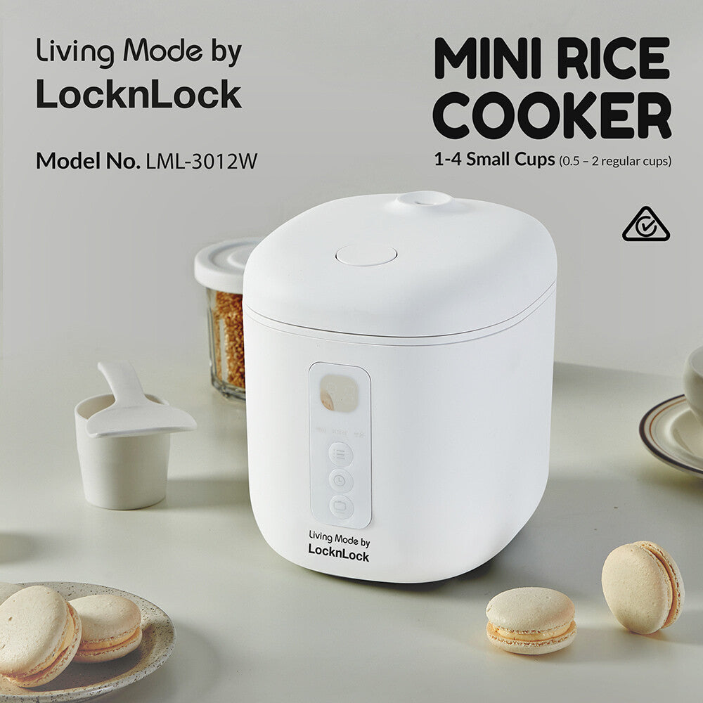 Living Mode By LocknLock Macaron Rice Cooker 1.2L