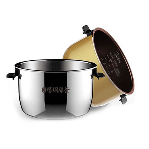 Midea Electric Pressure Cooker Rice Soup Slow Cook Timer MY-CS6019WP