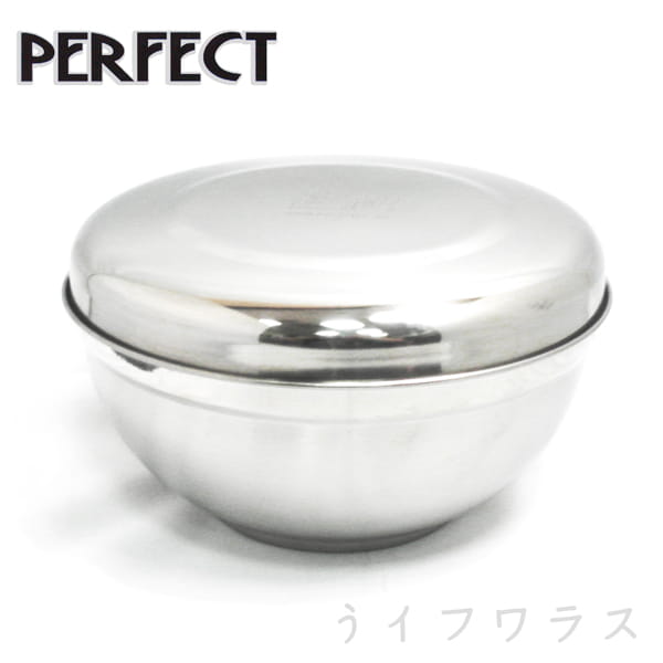 PERFECT SUS316 Double Wall Rice Bowl 14cm with Lid